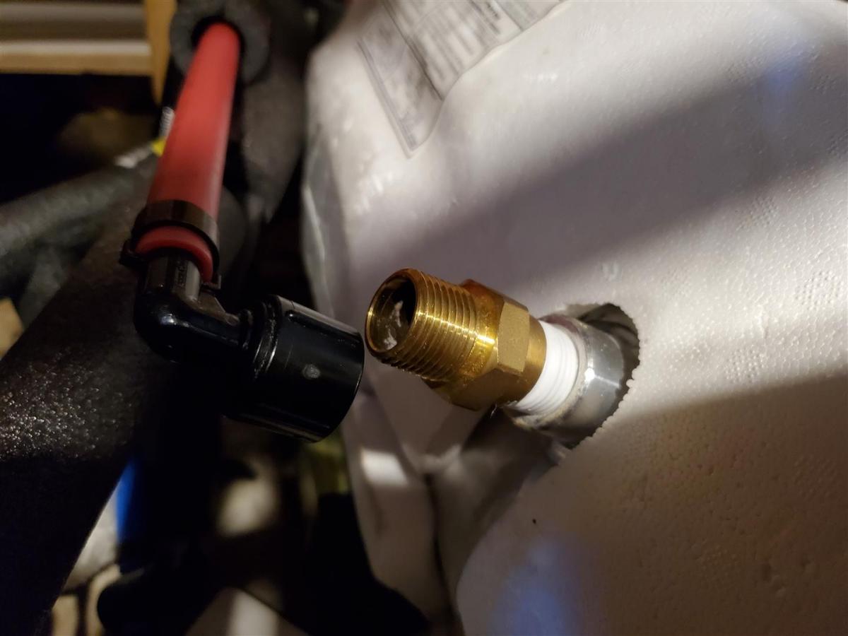 Water Heater Flush and Brass Check Valve Inspection - Grand Design